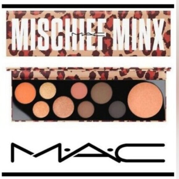 MAC Cosmetics Other - MAC Mischief Minx Eye Shadow x 8 and Highlighter Color Palette